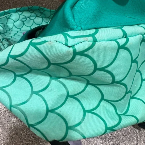 Little Mermaid Ariel Lounge Fly Collaboration Bag Ruck Sack Disney Limited Rare